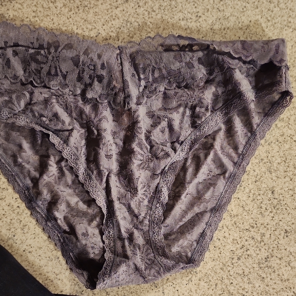 Lace Floral Women's Intimate in Gray